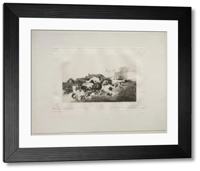 Framed Print : The Horrors of War: Even Worse, 1810. Creator: Francisco de Goya (Spanish, 1746-1828) Framed Print : The Horrors of War: Even Worse, 1810. Creator: Francisco de Goya (Spanish, 1746-1828)