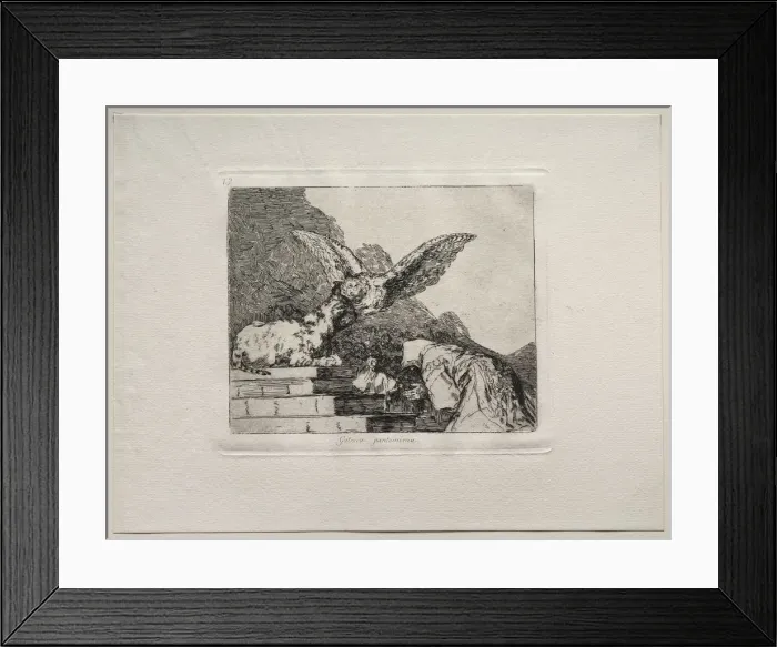 Framed Print : The Horrors of War: Feline Pantomime. Creator: Francisco de Goya (Spanish, 1746-1828) Framed Print : The Horrors of War: Feline Pantomime. Creator: Francisco de Goya (Spanish, 1746-1828)