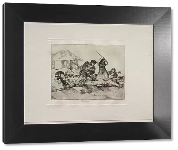 The Horrors of War: Rabble. Creator: Francisco de Goya (Spanish, 1746-1828)