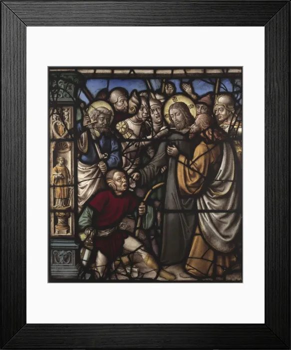 Framed Print : The Kiss of Judas, 1522-1526. Creator: Everhard Rensig (German); Gerhard Remisch (German), or Framed Print : The Kiss of Judas, 1522-1526. Creator: Everhard Rensig (German); Gerhard Remisch (German), or