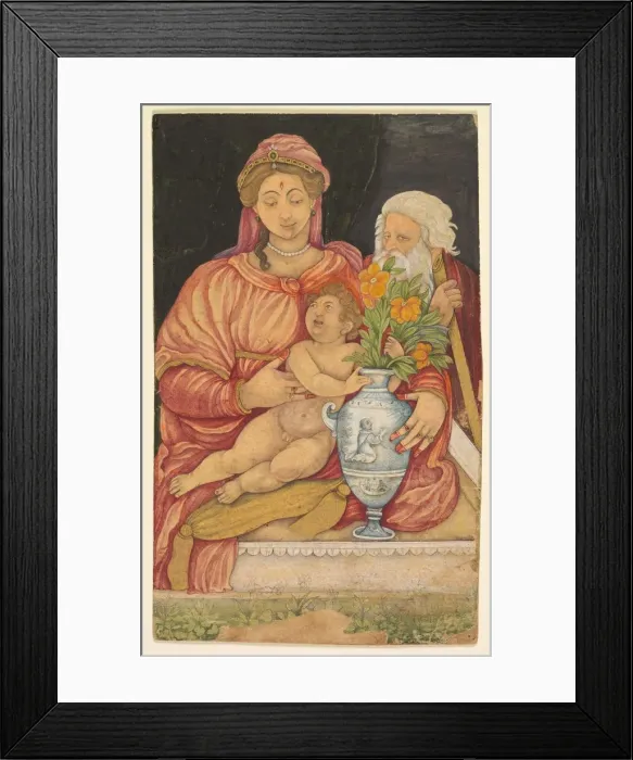Framed Print : The Holy Family, c. 1620s. Creator: Unknown Framed Print : The Holy Family, c. 1620s. Creator: Unknown