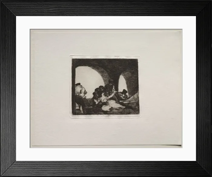 Framed Print : The Horrors of War: Bitter to be Present. Creator: Francisco de Goya (Spanish, 1746-1828) Framed Print : The Horrors of War: Bitter to be Present. Creator: Francisco de Goya (Spanish, 1746-1828)
