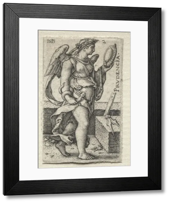 Framed Print : The Knowledge of God and the Seven Cardinal Virtues: Prudence - Prudencia. Creator Framed Print : The Knowledge of God and the Seven Cardinal Virtues: Prudence - Prudencia. Creator