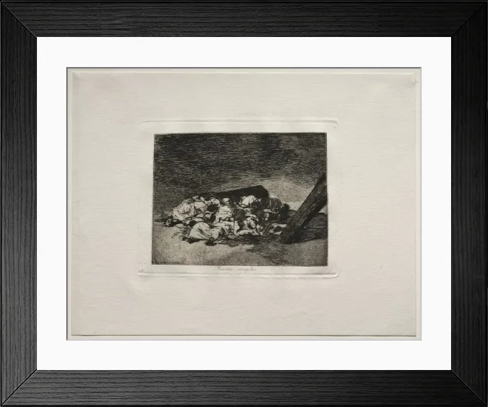 Framed Print : The Horrors of War: Harvest of the Dead. Creator: Francisco de Goya (Spanish, 1746-1828) Framed Print : The Horrors of War: Harvest of the Dead. Creator: Francisco de Goya (Spanish, 1746-1828)