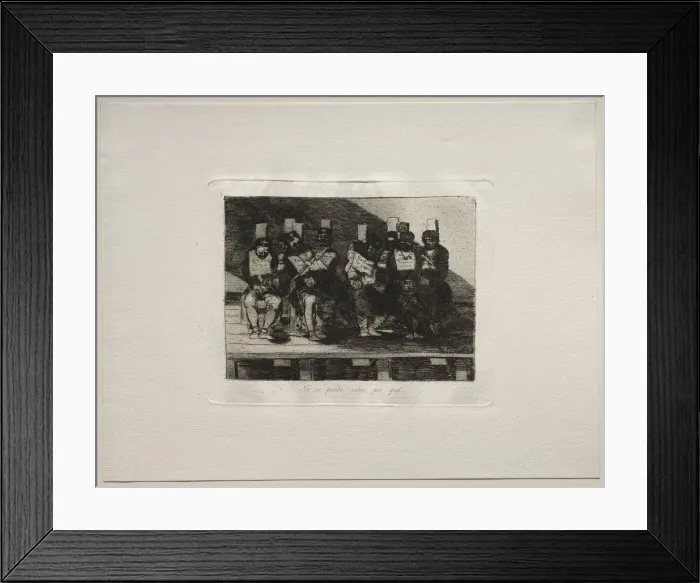 Framed Print : The Horrors of War: One Cant Tell Why. Creator: Francisco de Goya (Spanish, 1746-1828) Framed Print : The Horrors of War: One Cant Tell Why. Creator: Francisco de Goya (Spanish, 1746-1828)