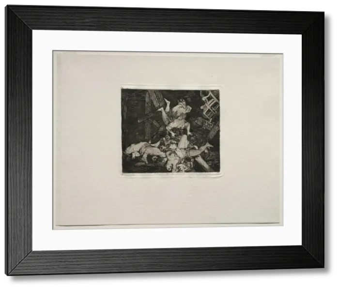 Framed Print : The Horrors of War: Ravages of War. Creator: Francisco de Goya (Spanish, 1746-1828) Framed Print : The Horrors of War: Ravages of War. Creator: Francisco de Goya (Spanish, 1746-1828)
