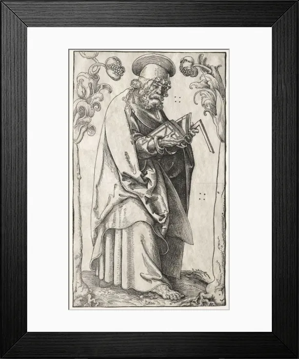 Framed Print : The Apostle Matthew. Creator: Lucas Cranach (German, 1472-1553)