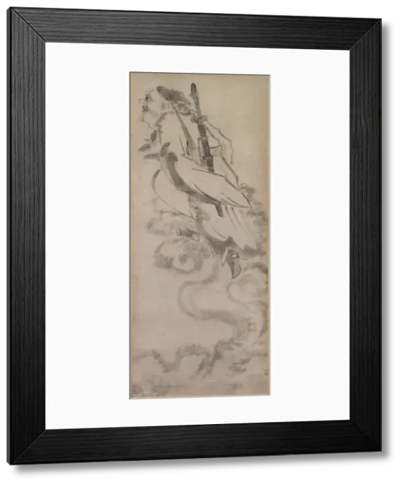 Framed Print : The Ascending Daoist Immortal, 18th century. Creator: Unknown