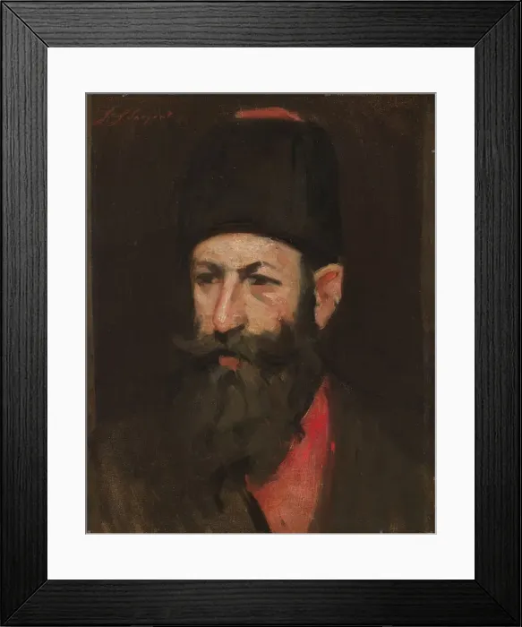Framed Print : The Cossack, undated. Creator: John Singer Sargent (American, 1856-1925), imitator of Framed Print : The Cossack, undated. Creator: John Singer Sargent (American, 1856-1925), imitator of