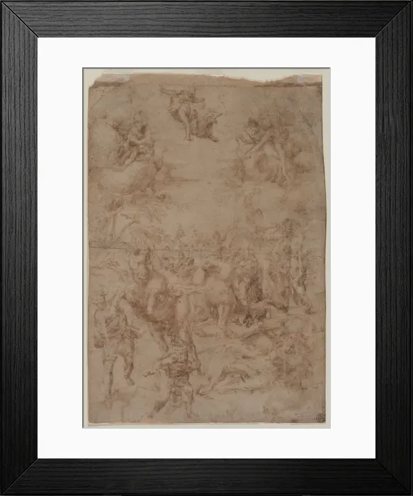 Framed Print : The Conversion of St. Paul, after 1575. Creator: Lelio Orsi (Italian, 1511-1587) Framed Print : The Conversion of St. Paul, after 1575. Creator: Lelio Orsi (Italian, 1511-1587)