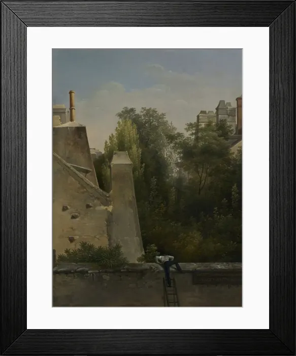 Framed Print : The Curious One, 1823. Creator: Antoine Pierre Mongin (French, 1761-1827) Framed Print : The Curious One, 1823. Creator: Antoine Pierre Mongin (French, 1761-1827)