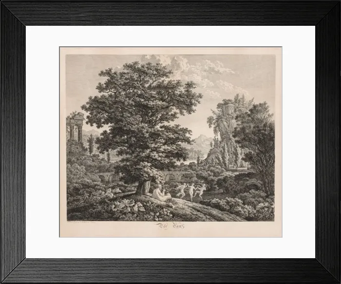Framed Print : The Dance, 1799. Creator: Carl Wilhelm I Kolbe (German, 1757-1835) Framed Print : The Dance, 1799. Creator: Carl Wilhelm I Kolbe (German, 1757-1835)