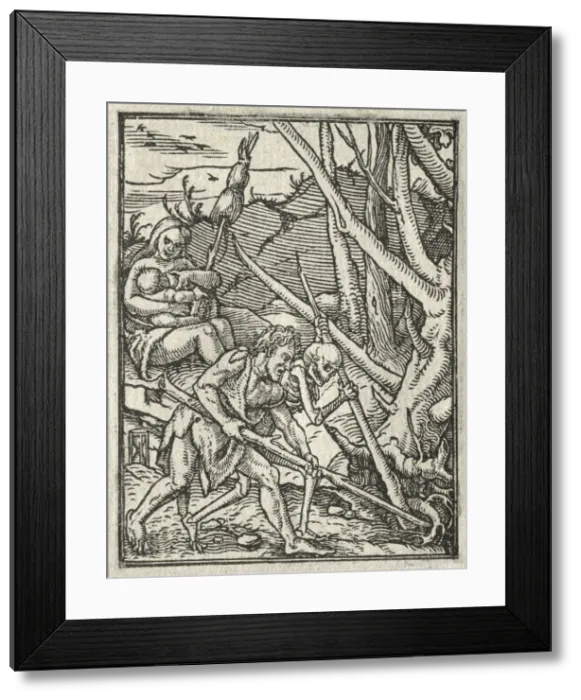 Framed Print : The Dance of Death: Expulsion from Paradise; Adam Cultivating the Ground. Creator Framed Print : The Dance of Death: Expulsion from Paradise; Adam Cultivating the Ground. Creator