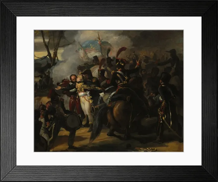 Framed Print : The Death of General Colbert, c. 1809 / 1810. Creator: Victor Schnetz (French, 1787-1870) Framed Print : The Death of General Colbert, c. 1809 / 1810. Creator: Victor Schnetz (French, 1787-1870)