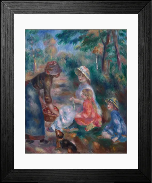 Framed Print : The Apple Seller, c. 1890. Creator: Pierre-Auguste Renoir (French, 1841-1919) Framed Print : The Apple Seller, c. 1890. Creator: Pierre-Auguste Renoir (French, 1841-1919)