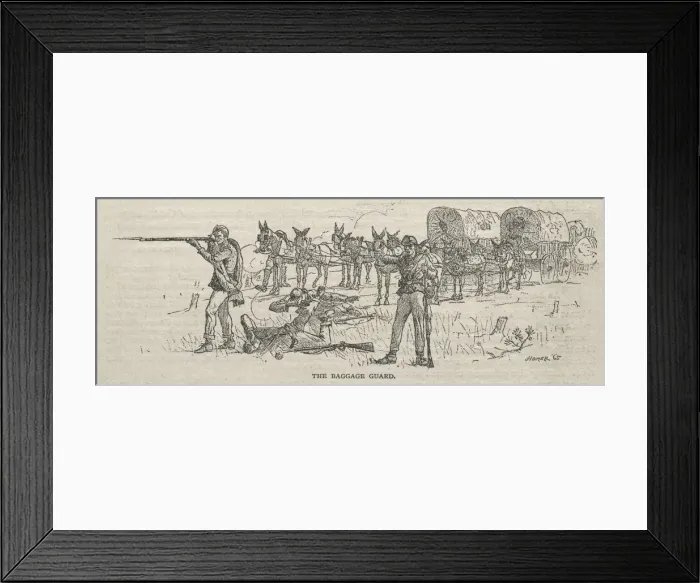 Framed Print : The Baggage Guard, 1888. Creator: Winslow Homer (American, 1836-1910) Framed Print : The Baggage Guard, 1888. Creator: Winslow Homer (American, 1836-1910)
