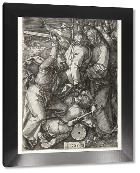 The Betrayal of Christ by Judas, 1508. Creator: Albrecht Dürer (German, 1471-1528)