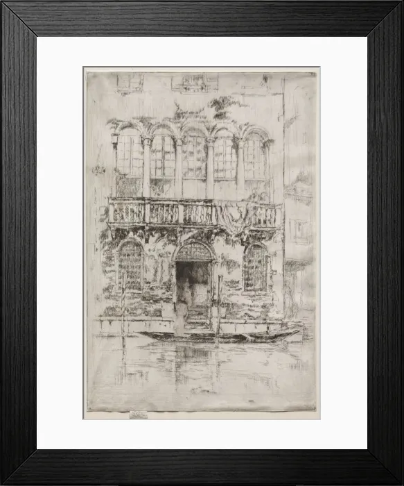 Framed Print : The Balcony, 1886. Creator: James McNeill Whistler (American, 1834-1903) Framed Print : The Balcony, 1886. Creator: James McNeill Whistler (American, 1834-1903)