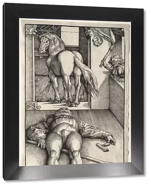The Bewitched Groom, 1544-45. Creator: Hans Baldung (German, 1484  /  85-1545)