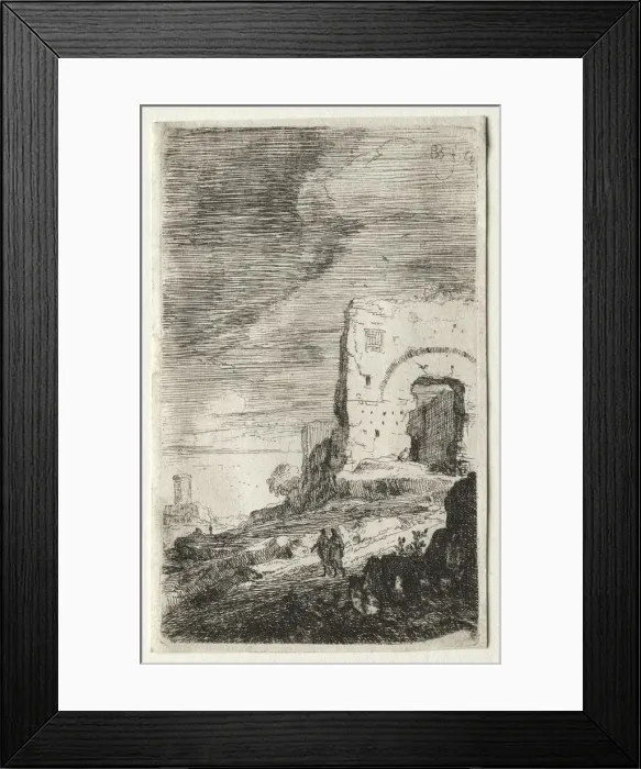 Framed Print : The Baths of Caracalla, 1639. Creator: Bartholomeus Breenberg (Dutch, 1599-1657) Framed Print : The Baths of Caracalla, 1639. Creator: Bartholomeus Breenberg (Dutch, 1599-1657)