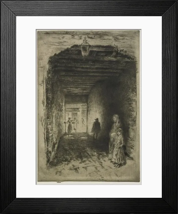 Framed Print : The Beggars, 1880. Creator: James McNeill Whistler (American, 1834-1903) Framed Print : The Beggars, 1880. Creator: James McNeill Whistler (American, 1834-1903)