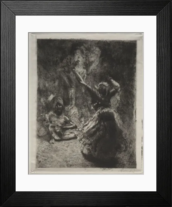 Framed Print : The Dancer, circa 1900. Creator: Albert Besnard (French, 1849-1934) Framed Print : The Dancer, circa 1900. Creator: Albert Besnard (French, 1849-1934)