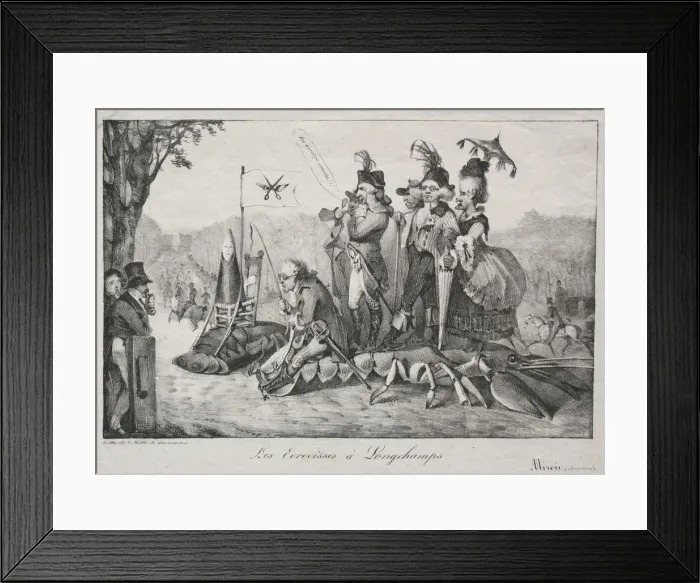 Framed Print : The Crayfish of Longchamps, 1822. Creator: Eugene Delacroix (French, 1798-1863) Framed Print : The Crayfish of Longchamps, 1822. Creator: Eugene Delacroix (French, 1798-1863)