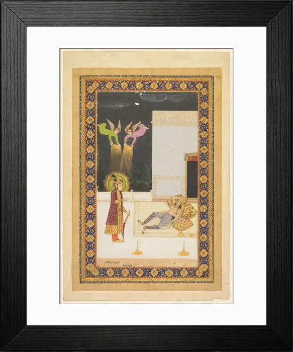 Framed Print : The Dream of Zuleykha, c. 1770. Creator: Unknown Framed Print : The Dream of Zuleykha, c. 1770. Creator: Unknown