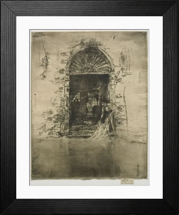 Framed Print : The Dyer. Creator: James McNeill Whistler (American, 1834-1903) Framed Print : The Dyer. Creator: James McNeill Whistler (American, 1834-1903)