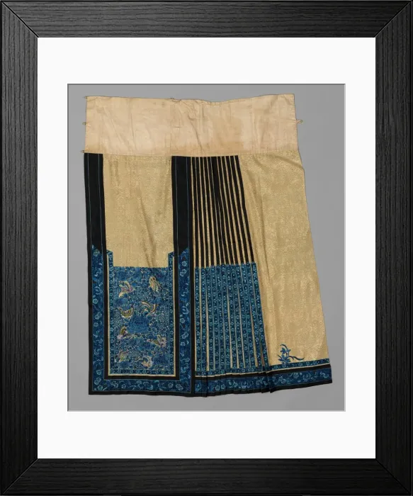 Framed Print : Skirt (Part 2), late 1870s - early 1880s. Creator: Unknown Framed Print : Skirt (Part 2), late 1870s - early 1880s. Creator: Unknown