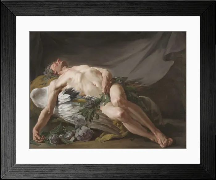 Framed Print : Sleep, c. 1771. Creator: Jean Bernard Restout (French, 1732-1797) Framed Print : Sleep, c. 1771. Creator: Jean Bernard Restout (French, 1732-1797)