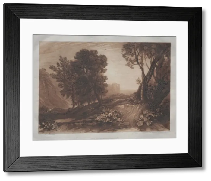 Framed Print : Solitude. Creator: Joseph Mallord William Turner (British, 1775-1851) Framed Print : Solitude. Creator: Joseph Mallord William Turner (British, 1775-1851)