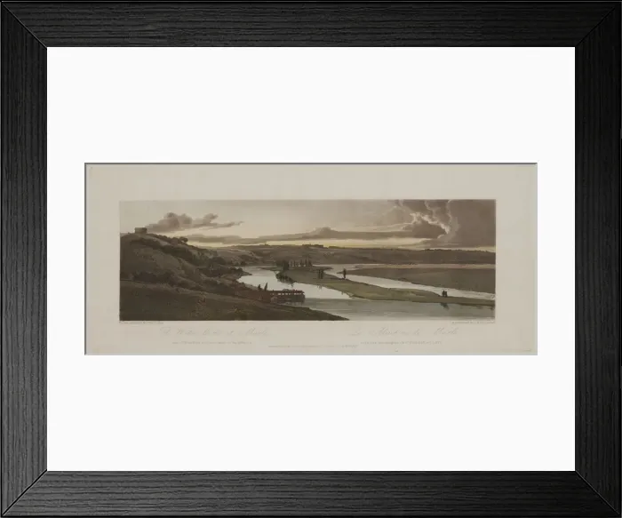 Framed Print : A Selection of Twenty of the Most Picturesque Views in Paris: The Water Works at Marli Framed Print : A Selection of Twenty of the Most Picturesque Views in Paris: The Water Works at Marli