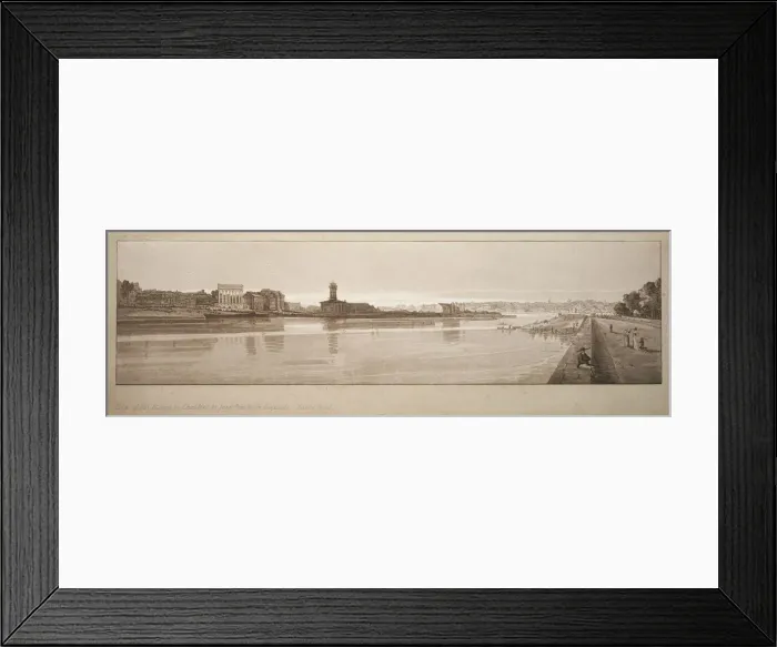 Framed Print : A Selection of Twenty of the Most Picturesque Views in Paris: View of the Village of Chaillot Framed Print : A Selection of Twenty of the Most Picturesque Views in Paris: View of the Village of Chaillot