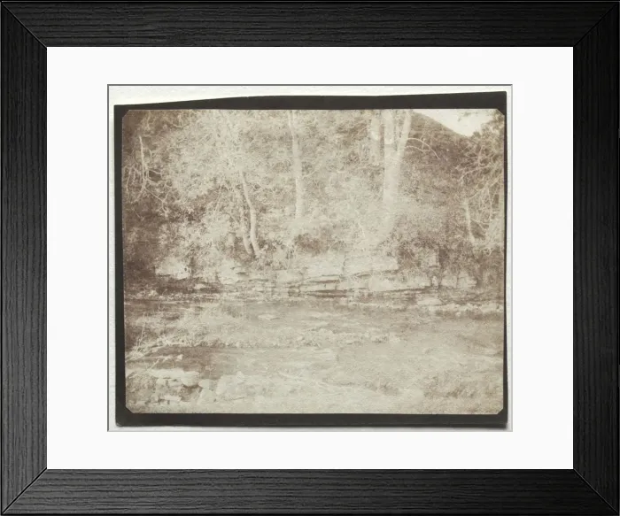 Framed Print : A Mountain Rivulet Which Flows at the Foot of Doune Castle, 1844 Framed Print : A Mountain Rivulet Which Flows at the Foot of Doune Castle, 1844