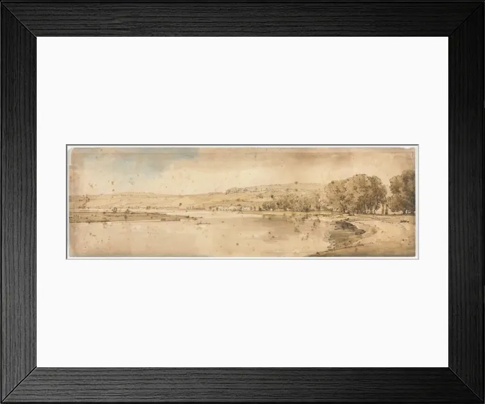 Framed Print : A Selection of Twenty of the Most Picturesque Views in Paris…, 1802. Creator Framed Print : A Selection of Twenty of the Most Picturesque Views in Paris…, 1802. Creator
