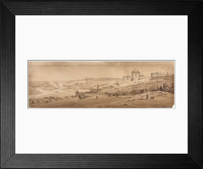 Framed Print : A Selection of Twenty of the Most Picturesque Views in Paris…, 1802. Creator Framed Print : A Selection of Twenty of the Most Picturesque Views in Paris…, 1802. Creator