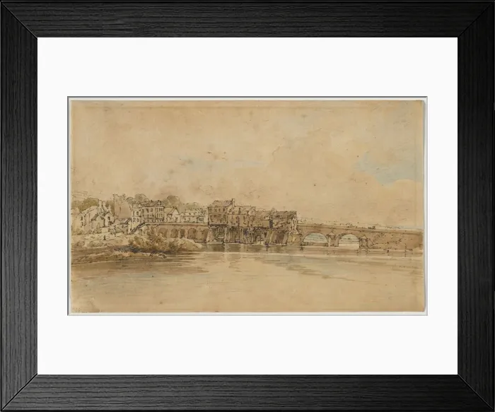 Framed Print : A Selection of Twenty of the Most Picturesque Views in Paris…, 1802. Creator Framed Print : A Selection of Twenty of the Most Picturesque Views in Paris…, 1802. Creator