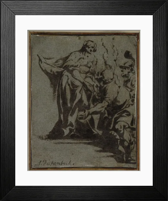 Framed Print : A Scene from Classical Mythology, 1600s. Creator: Anthonis Sallaert (Flemish, c. 1590-1658) Framed Print : A Scene from Classical Mythology, 1600s. Creator: Anthonis Sallaert (Flemish, c. 1590-1658)
