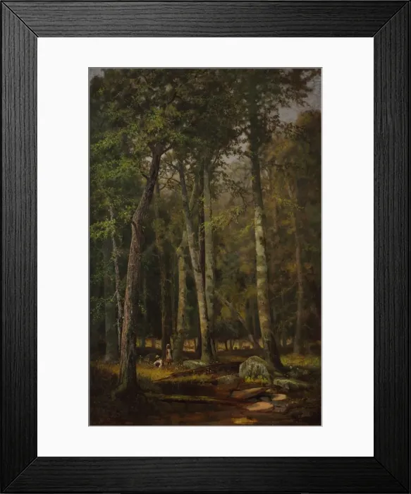 Framed Print : A Summer Afternoon, 1882. Creator: R. Way Smith (American, 1840-1900) Framed Print : A Summer Afternoon, 1882. Creator: R. Way Smith (American, 1840-1900)