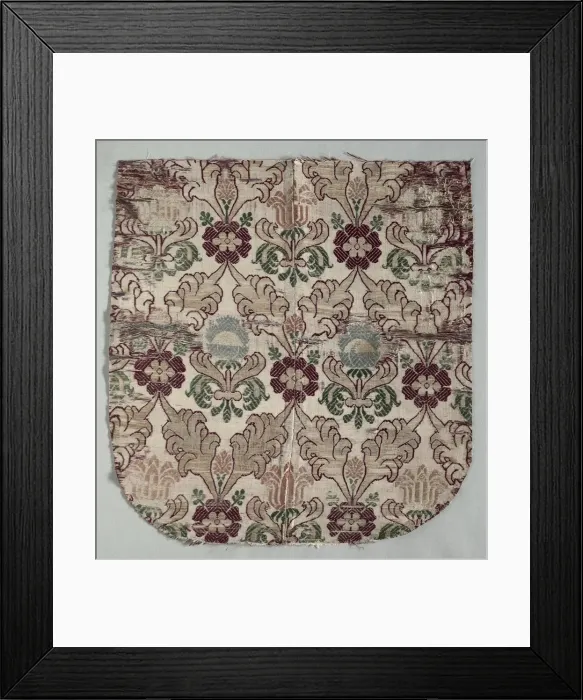 Framed Print : Hood of a Cape, 1500s. Creator: Unknown Framed Print : Hood of a Cape, 1500s. Creator: Unknown