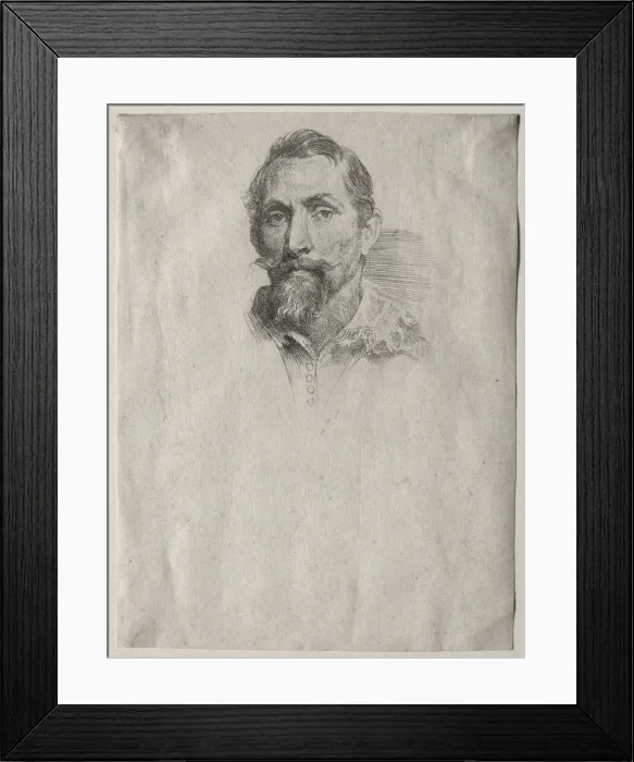 Framed Print : Frans Snyders. Creator: Anthony van Dyck (Flemish, 1599-1641) Framed Print : Frans Snyders. Creator: Anthony van Dyck (Flemish, 1599-1641)