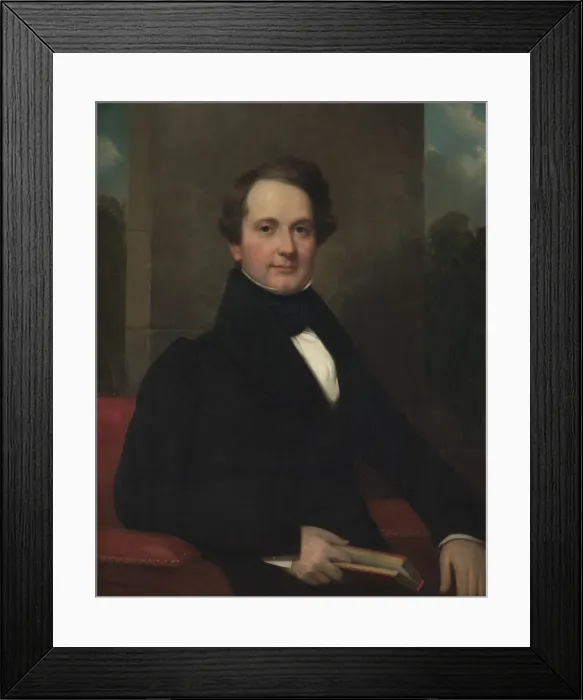 Framed Print : Frederic Betts, 1830s. Creator: Henry Inman (American, 1801-1846) Framed Print : Frederic Betts, 1830s. Creator: Henry Inman (American, 1801-1846)