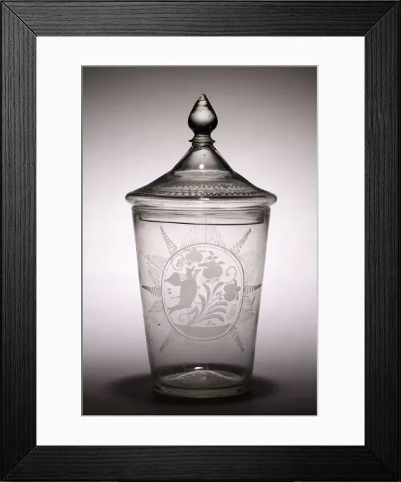 Framed Print : Flip Glass, late 1700s. Creator: Unknown