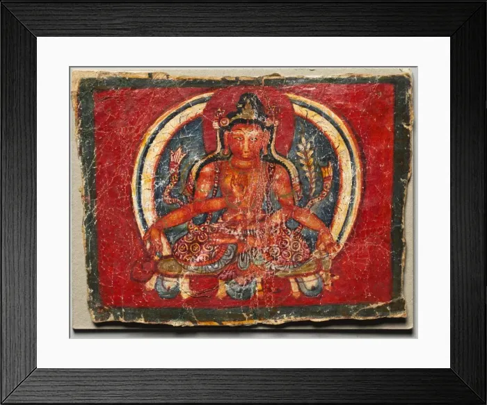 Framed Print : Four-armed Maitreya, c. 1200. Creator: Unknown Framed Print : Four-armed Maitreya, c. 1200. Creator: Unknown