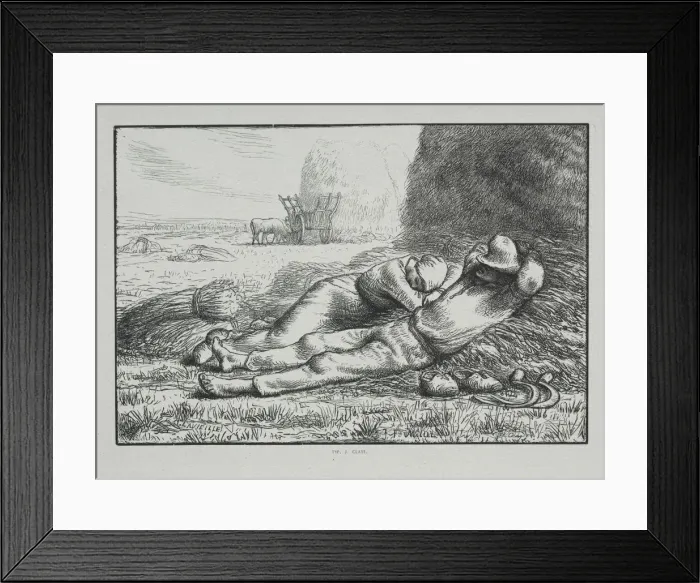 Framed Print : Four Hours of the Day: Noon, 1860. Creator: Adrien Lavieille (French, 1818-1862) Framed Print : Four Hours of the Day: Noon, 1860. Creator: Adrien Lavieille (French, 1818-1862)