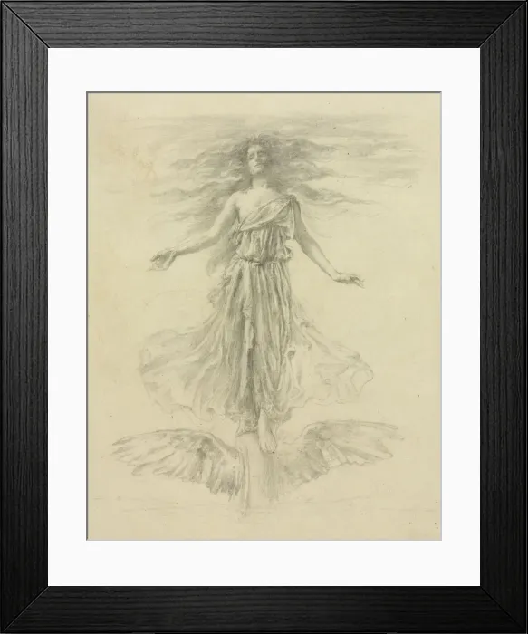 Framed Print : Fortune, 1901. Creator: John La Farge (American, 1835-1910) Framed Print : Fortune, 1901. Creator: John La Farge (American, 1835-1910)
