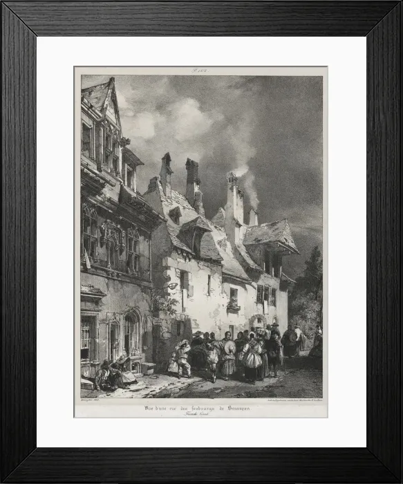 Framed Print : Voyages pittoresques et romantiques dans lancienne France, Franche-Comte... 1825 Framed Print : Voyages pittoresques et romantiques dans lancienne France, Franche-Comte... 1825
