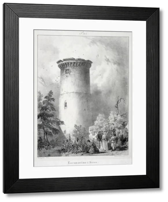 Framed Print : Voyages pittoresques et romantiques dans lancienne France, Normandie... 1824. Creator Framed Print : Voyages pittoresques et romantiques dans lancienne France, Normandie... 1824. Creator