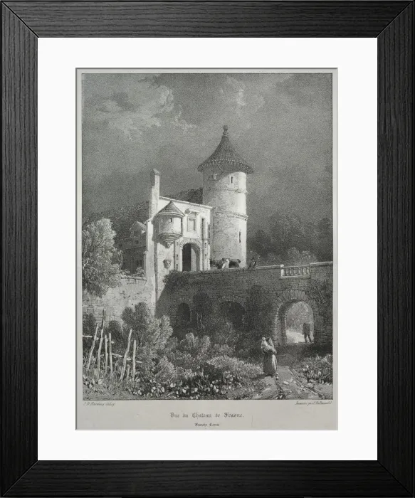 Framed Print : Voyages pittoresques et romantiques dans lancienne France. Franche-Comte... 1825 Framed Print : Voyages pittoresques et romantiques dans lancienne France. Franche-Comte... 1825
